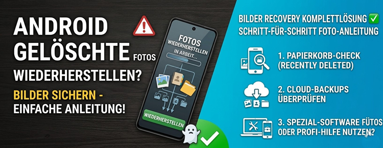 Gelöschte Foto wiederherstellen Android