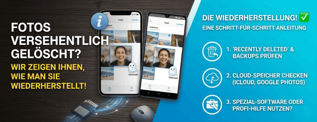 Gelöschte Fotos wiederherstellen