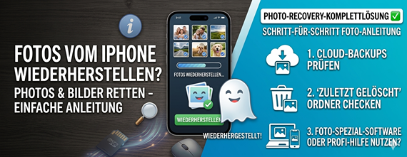 Fotos vom iPhone wiederherstellen