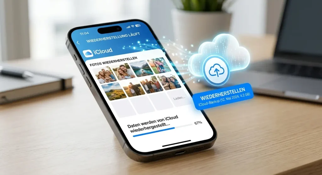gelöschte iPhone Bilder wiederherstellen Schritt Anleitung