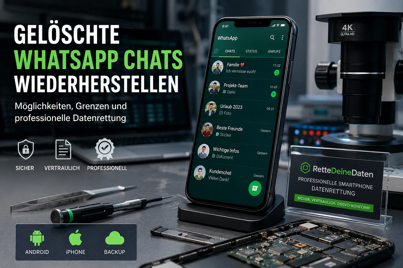 gelöschte whatsapp chats wiederherstellen