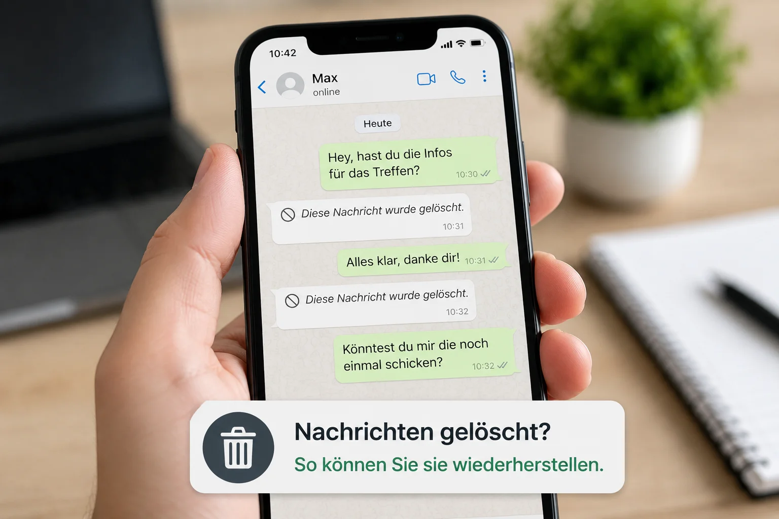 Gelöschte Nachrichten
